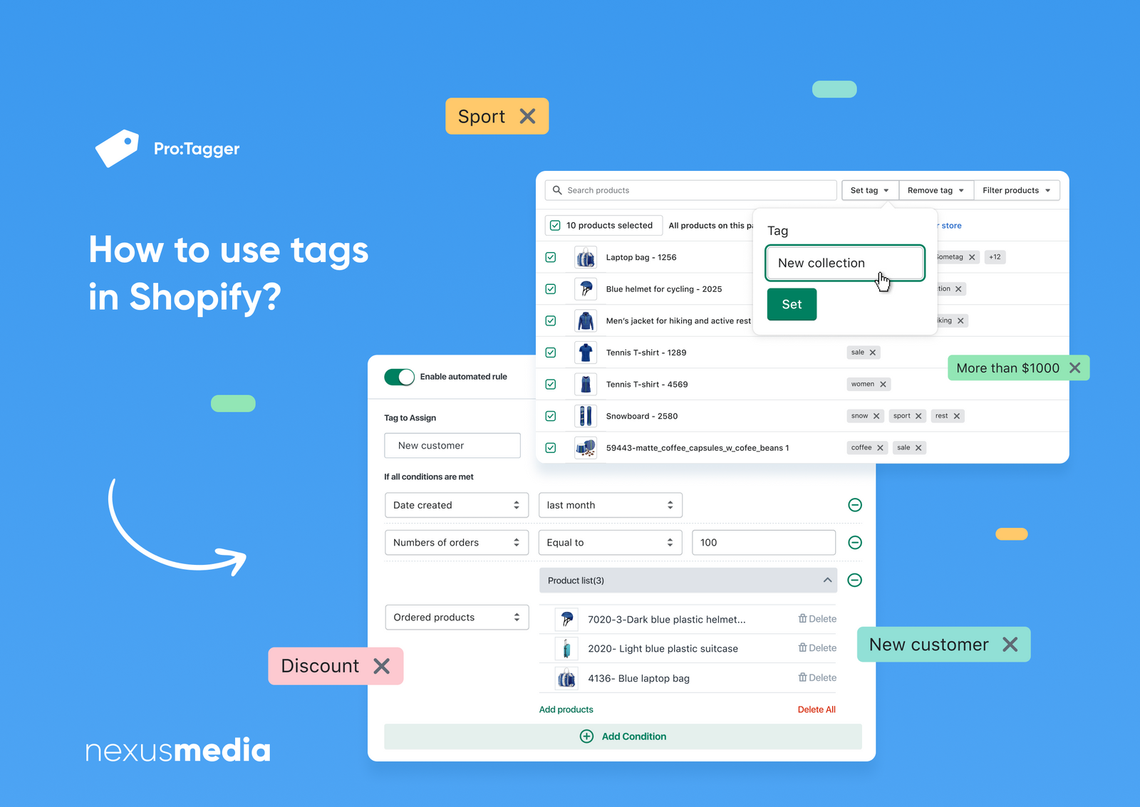 How to Use Tags in Shopify? NexusMedia