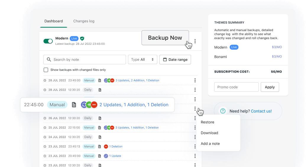 How to Backup Shopify Theme?