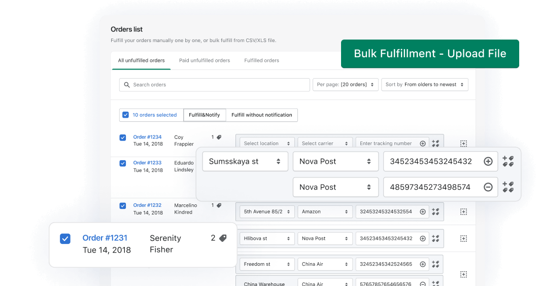 How to fulfill Shopify orders?
