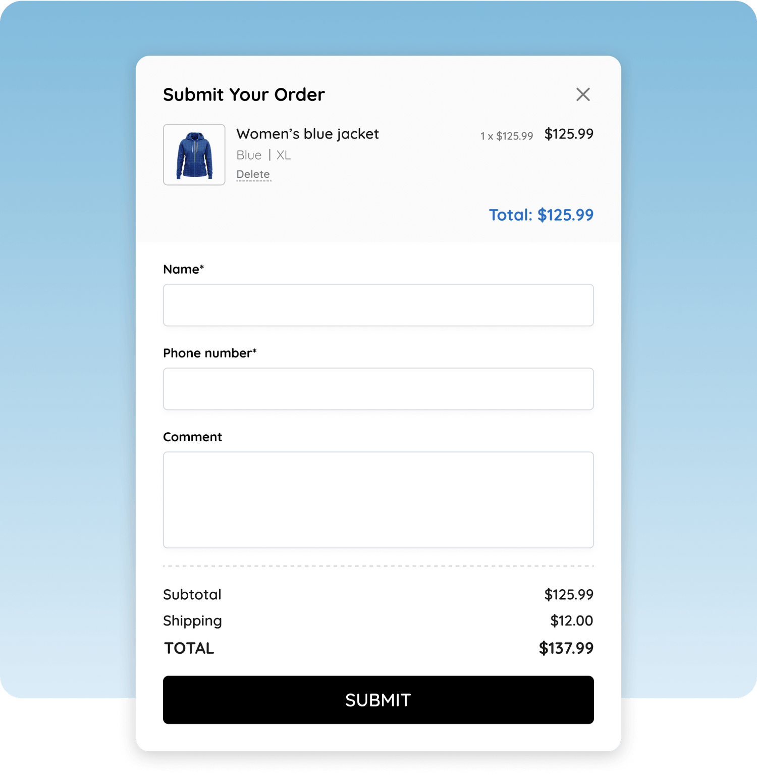EasyOrder - Quick Order Form for Shopify | NexusMedia